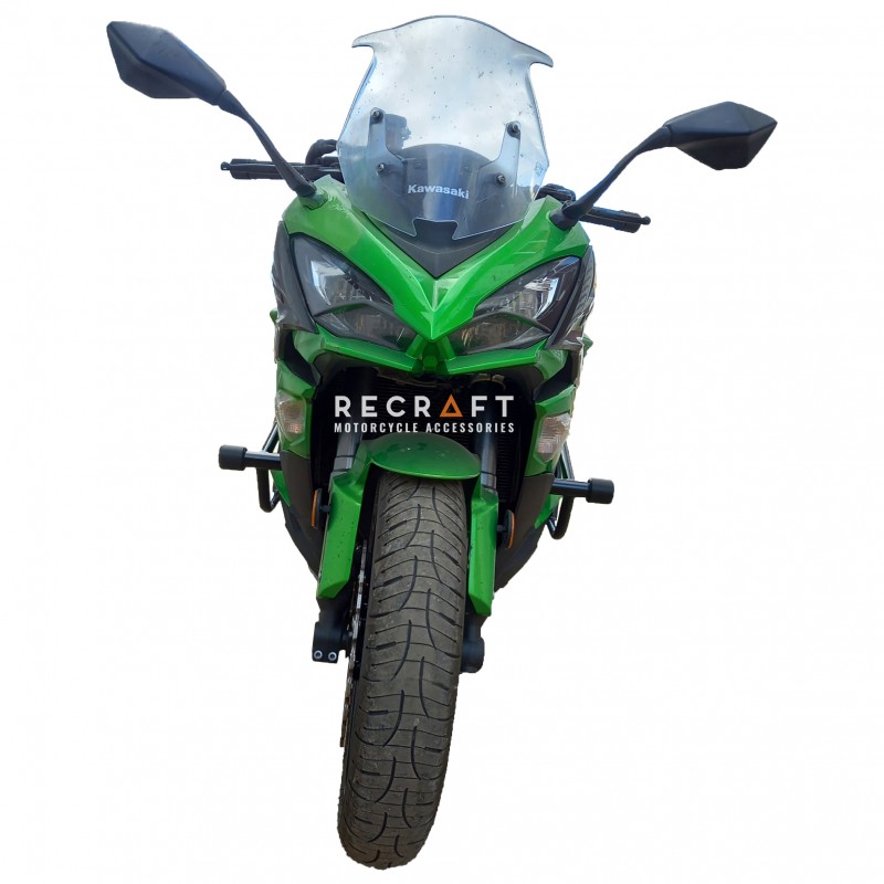 Black Crash Bar Engine Guard Set For Kawasaki Ninja 1000 / Z1000SX 2017-2019