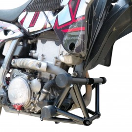 Crash bars with sliders for Suzuki DRZ400SM 2005-2024