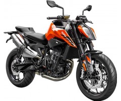 KTM 790 Duke and 790 Adventure Crash Bars and Pannier Rack